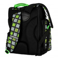 School Backpack Pixel, green