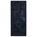 VONSBÄK Rug, low pile, dark blue, 80x180 cm