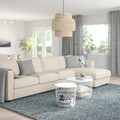 VIMLE 4-seat sofa with chaise longue, Gunnared beige