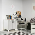 SMÅSTAD / PLATSA Cabinet, white grey, with 1 shelf, 60x55x63 cm