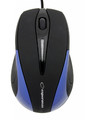 Esperanza Wired Optical Mouse SIRIUS EM102B USB, black-blue