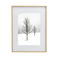 GoodHome Aluminium Picture Frame Banggi 30 x 40 cm, wood effect