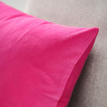 SANELA Cushion cover, bright pink, 40x58 cm