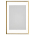 SILVERHÖJDEN Frame, gold-colour, 61x91 cm