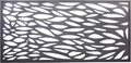 Blooma Neva Aluminium Decorative 1/2 Fence Panel  88 x 179 cm, grey