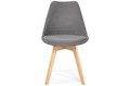 Upholstered Dining Chair Bolonia Lux, graphite