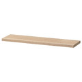 BESTÅ Shelf, white stained oak effect, 56x16 cm