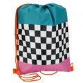 Drawstring Bag School Shoes/Clothes Bag Check