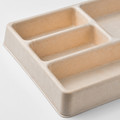 HÖNSNÄT Cable organiser for drawer, natural, 29x21 cm