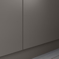 PAX / FORSAND Wardrobe combination, dark grey/dark grey, 100x60x236 cm