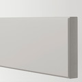 LERHYTTAN Drawer front, light grey, 80x10 cm
