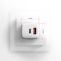 AXAGON Wall Charger EU Plug ACU-PQ30W PD&QC 30W, white