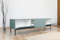 TV Cabinet Nicole 200 cm, sage/black legs