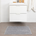 TOFTBO Bath mat, grey-white mélange. 50x80 cm