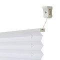 Pleated Blind Colours Caprera 42 x 150 cm, white