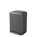 GoodHome Waste Bin Elland 5 l, ebony