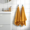 VÅGSJÖN Hand towel, golden-yellow, 50x100 cm