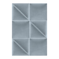 Upholstered Wall Panel Stegu Mollis Square 30x30cm, light blue