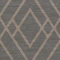 GoodHome Vinyl Wallpaper on Fleece Andal, grey