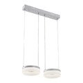 Pendant Lamp LED Nicki 2 x 12W, white