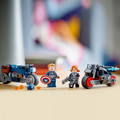 LEGO Super Heroes Black Widow & Captain America Motorcycles 6+