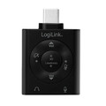 LogiLink USB-C/M Audio Adapter to 2x Jack 3.5mm 7.1