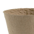 GoodHome Natural Paper Pulp Plant Pot 6cm 48pcs