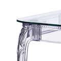Table Ghost 80x120cm, transparent