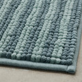 TOFTBO Bath mat, striped/blue, 50x80 cm