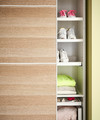 KOMPLEMENT Shoe shelf, white, 75x35 cm