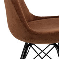 Dining Chair Eris, corduroy, copper