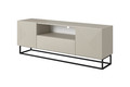 TV Cabinet Asha 167cm, cashmere/black