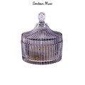 Scent Candle in Glass Bohemian L, grey