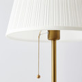 ÅRSTID Floor lamp, brass, white, 155 cm