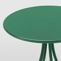 TÅNEBRO Side table, dark green, 46 cm