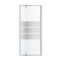 GoodHome Pivot Shower Door Beloya 90 cm, chrome/mirror glass