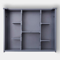 GoodHome Drawer Divider Soto, anthracite