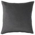 SANELA Cushion cover, dark grey, 50x50 cm