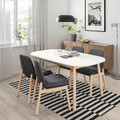 VEDBO Dining table, white, 160x95 cm