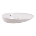 Ceramic Countertop Basin GoodHome Neda 74x39cm, white