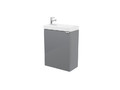 GoodHome Hanging Basin Cabinet Imandra 44 cm, grey