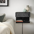 SYMFONISK Speaker combination with shelf, black/gen 2