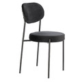 Chair Camile Velvet, black