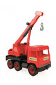 Wader Middle Truck Crane Red 38cm 3+