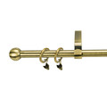 Curtain Rod Ball Finial 16 mm 160 cm, gold