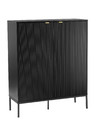 Chest of Drawers Lamello, high, black