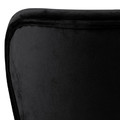 Chair Batilda, velvet, black