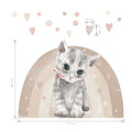 Wall Sticker 88x119cm - Cat