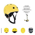 SCOOTANDRIDE Helmet for children S-M 3+ Lemon