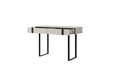 Modern Console Table Dresser Dressing Table Verica, cashmere/black legs